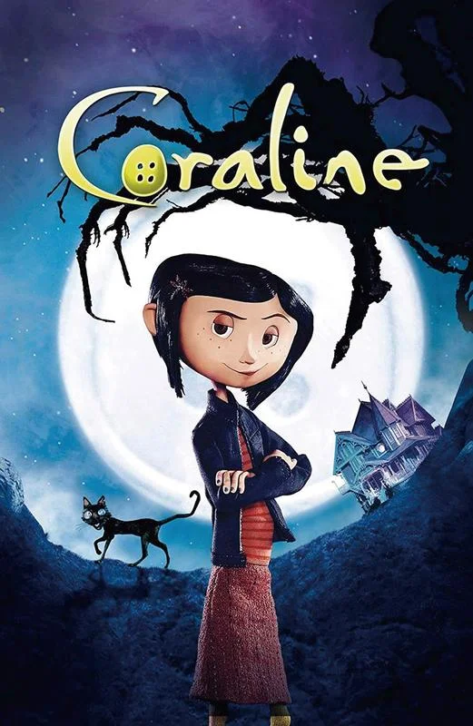 "Coraline" movie inspiration moodboard.