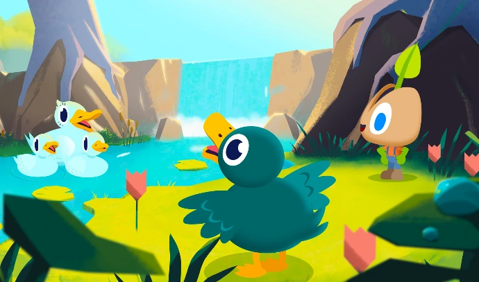 Child Animation Scene